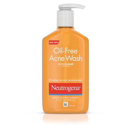 Neutrogena Oil-Free Salicylic Acid Acne Fighting Face Wash